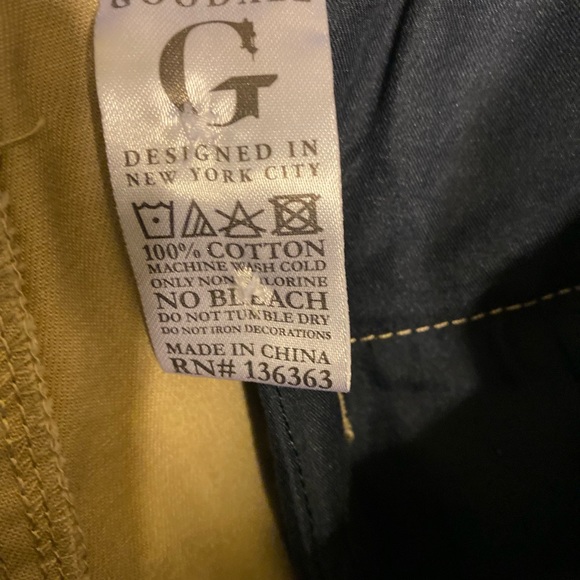 NWOT Goodale Designed in NYC - Mens tan khaki pants, Size  30/29 - Picture 8 of 8